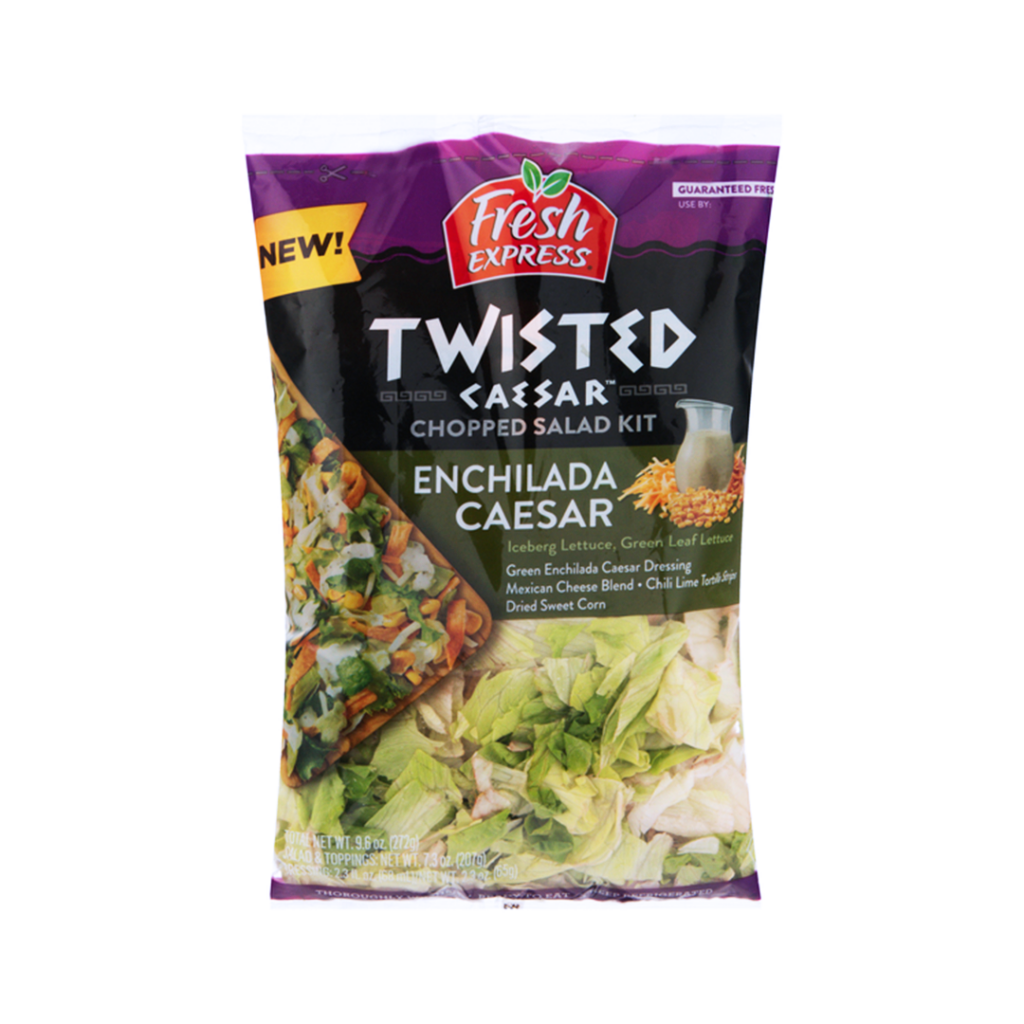Fresh Express Salad Kit, Chopped, Enchilada Caesar 9.6 oz